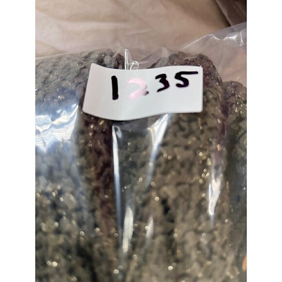 Chicos Womens Open Front Sequin Trim Cardigan Sz Chicos 2 US 12 Large - Picture 8 of 8